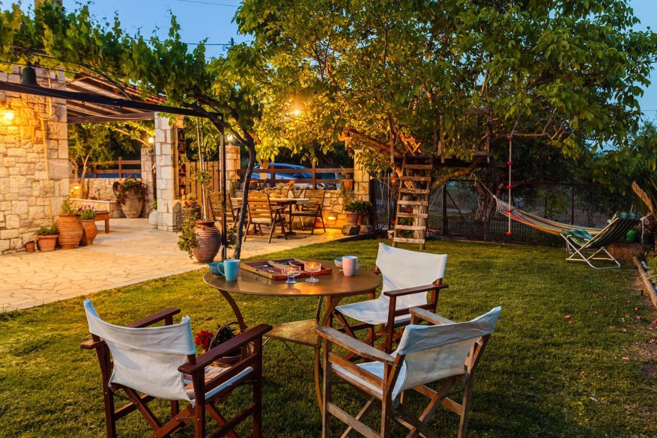 Petalidi Olive Garden Stone House Near The Beach Esterno foto