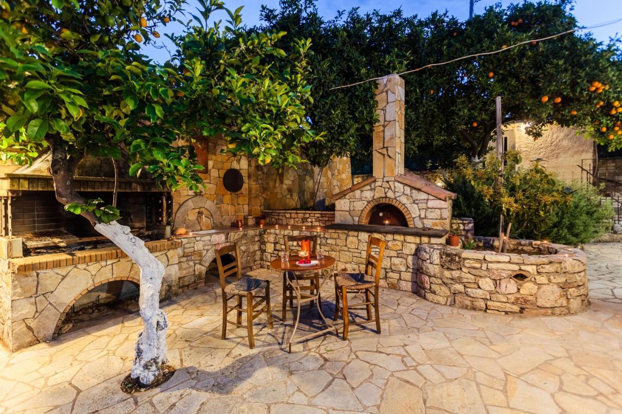 Petalidi Olive Garden Stone House Near The Beach Esterno foto