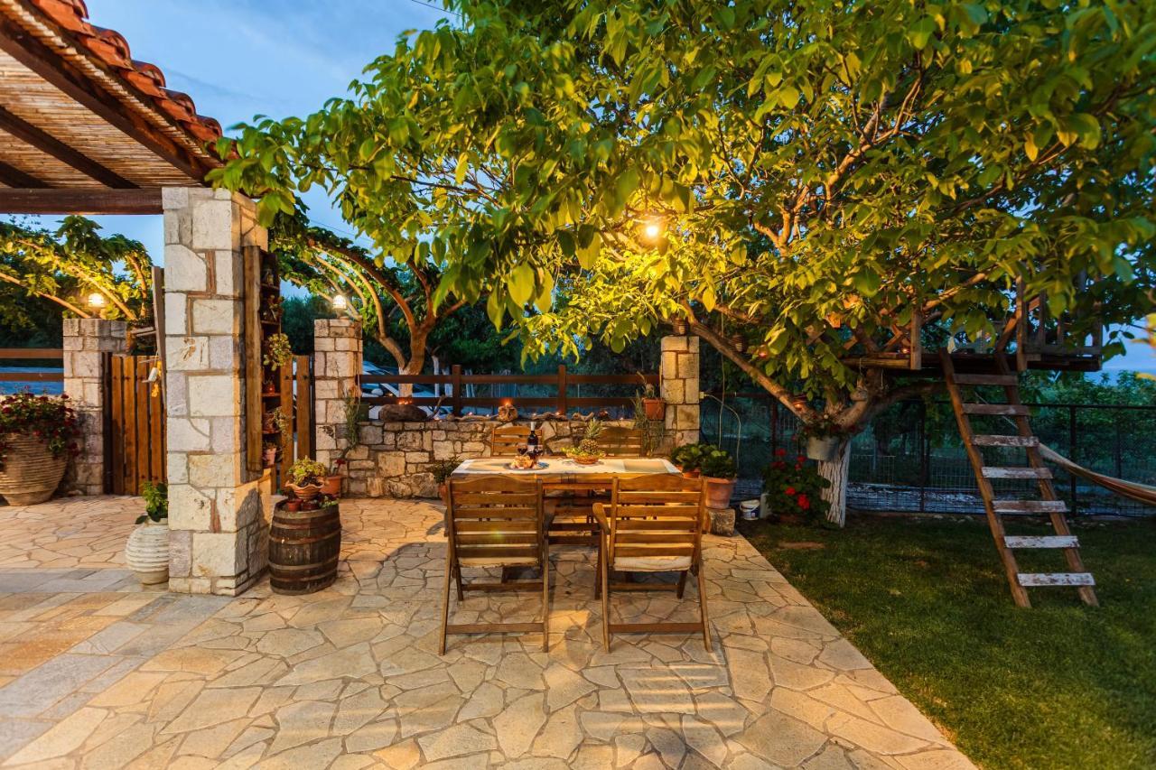 Petalidi Olive Garden Stone House Near The Beach Esterno foto